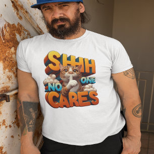 T-shirt Désintérêt silencieux pour la féline