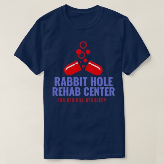 T-shirt désintoxication par trou de lapin (Design devant)