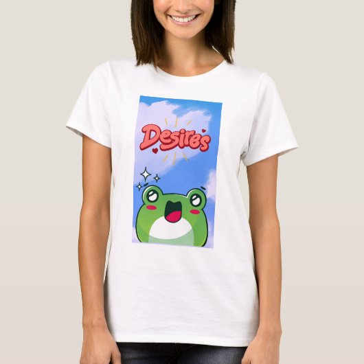 T-shirt désirs (Devant)