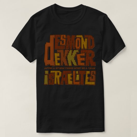 T-shirt Desmond Dekker Après La Tempête (Design devant)