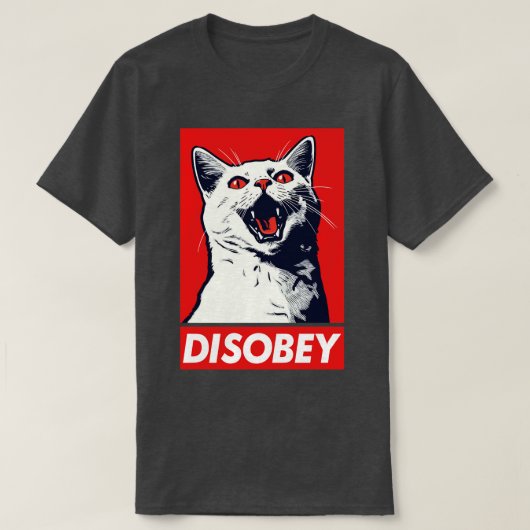 T-SHIRT DÉSOBÉÉ (Design devant)