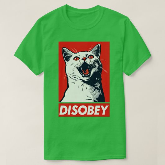 T-SHIRT DÉSOBÉÉ (Design devant)