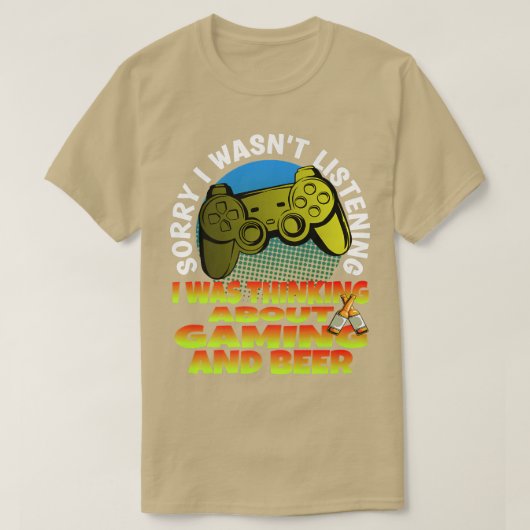 T-shirt Désolé (Design devant)