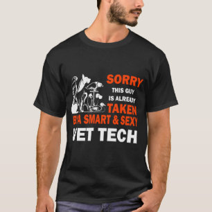 T-shirt Désolé, ce type est déjà pris par une technolo
