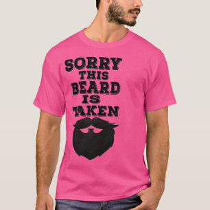 T-shirt désolé cette barbe à la barbe drôle de citation Ca