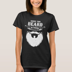 T-shirt Désolé Cette Barbe Est Pris Vintage Hommes Vale
