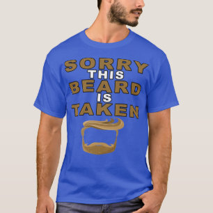 T-shirt Désolé cette barbe est prise4 1