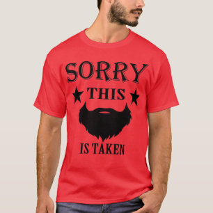T-shirt Désolé Cette Barbe Est Prise 139