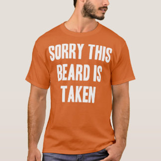 T-shirt Désolé Cette Barbe Est Prise 17 1