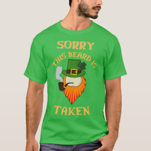 T-shirt Désolé Cette Barbe Est Prise 4