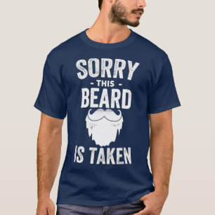 T-shirt désolé cette barbe est prise 94