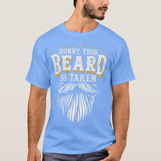 T-shirt Désolé cette barbe est prise Retro Style Country H