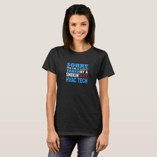 T-shirt Désolé cette fille déjà prise par une CAHT chaude