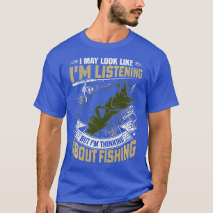T-shirt Désolé D'Avoir Écouté Que Je Pensais À Fishi