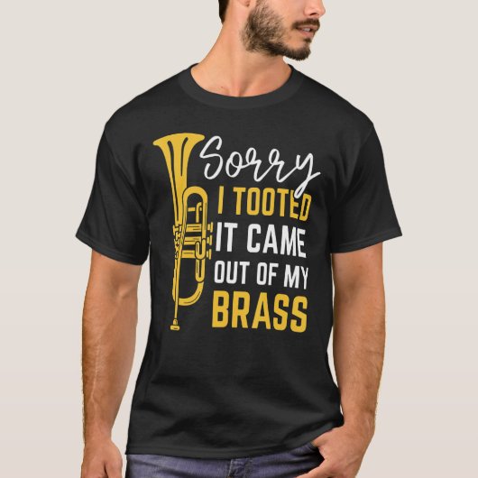 T-shirt Désolé De L'Avoir Emporté De Mon Brass Drôle Trump (Devant)