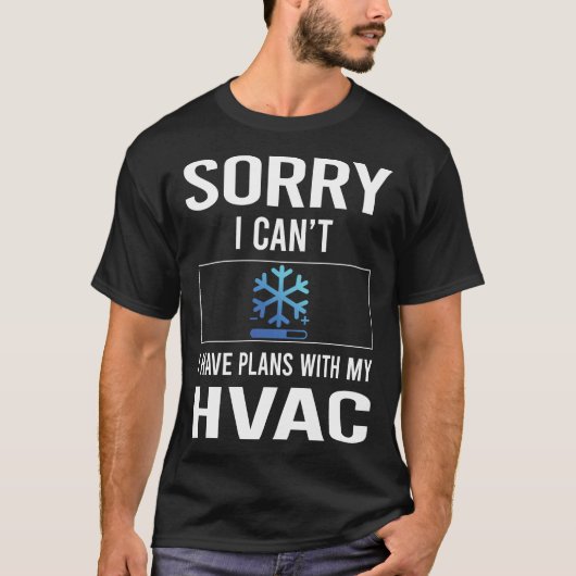 T-shirt Désolé de ne pas avoir pu le CVC (Devant)