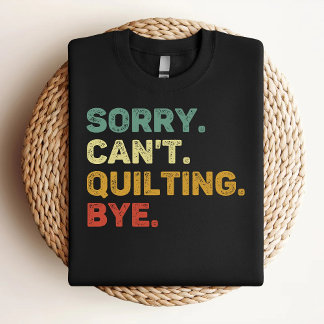 T-shirt Désolé de ne pas pouvoir suspendre le retro Louveu