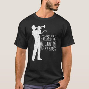 T-shirt Désolé de vous avoir péter dessus, ça sortait de m