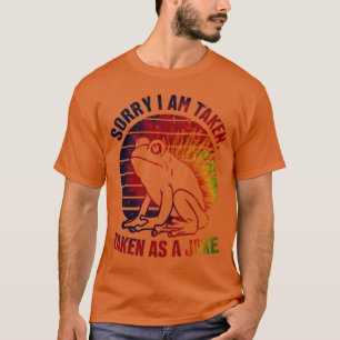 T-shirt désolé d'être pris comme une plaisanterie