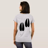 T-shirt Désolé Garçons seulement mes chèvres peuvent march (Dos entier)