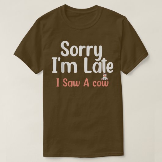 T-shirt Désolé I (Design devant)
