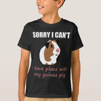 T-shirt Désolé J'Ai Des Plans Avec Ma Guinéenne Cochon