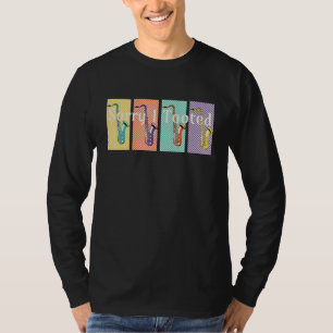 T-shirt Désolé j'ai péter Amoureux de Musique Joueur Saxop