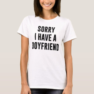 T-SHIRT DÉSOLÉ J'AI UN AMI