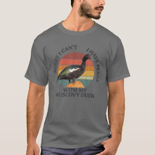 T-shirt Désolé, je ne peux pas avoir de plan avec mon ca