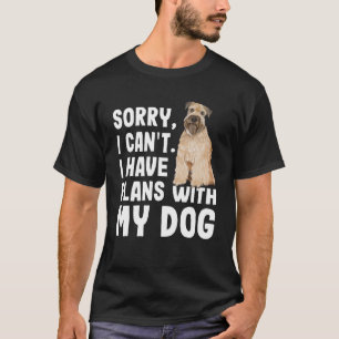 T-shirt Désolé Je Ne Peux Pas Avoir De Plans Avec Ma Roue