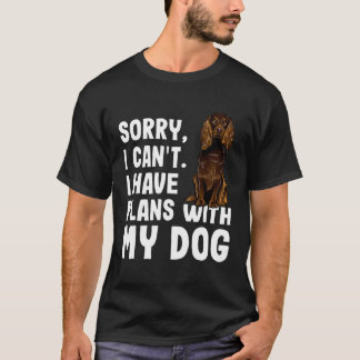 T-shirt Désolé Je Ne Peux Pas Avoir De Plans Avec Mon Boyk