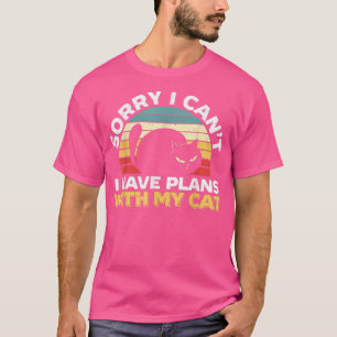 T-shirt Désolé, je ne peux pas avoir de plans avec mon cha