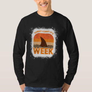 T-shirt Désolé je ne peux pas c'est la semaine de la nageo