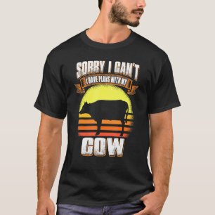 T-shirt Désolé je ne peux pas j'ai des projets avec ma fer