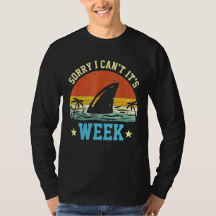 T-shirt Désolé Je Ne Peux Pas Sa Semaine Plongée Océan Req