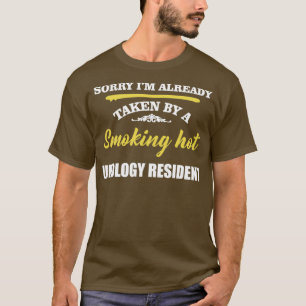 T-shirt Désolé Je Suis Pris Par Fumer Urologie Chaude Rési