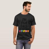 T-shirt Désolé Pas Désolé Papa (Devant entier)