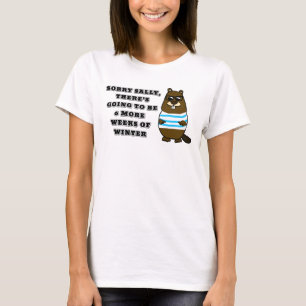 T-shirt Désolé Sally, 6 semaines supplémentaires d'hiver