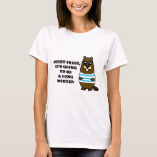 T-shirt Désolé Sally, long hiver