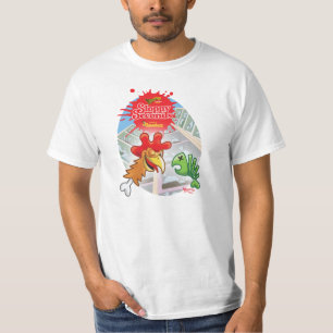 T-shirt désordonné de secondes