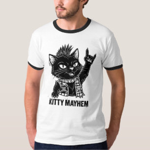 T-shirt Désordre Félin