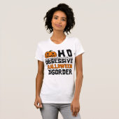T-shirt Désordre obsédant de Halloween (Devant entier)