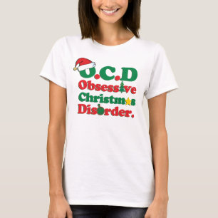 T-shirt Désordre obsédant de Noël