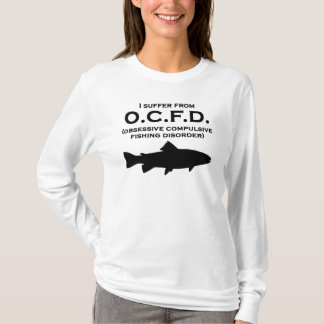 T-shirt Désordre obsessionnel de pêche