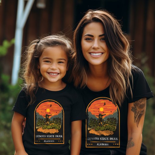 T-shirt Desoto State Park voyage en camping