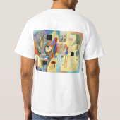 T-shirt d'espaces vides (imprimé dessus de retour) (Dos)