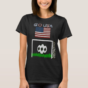 T-shirt Despacito Go USA Drapeau Football Ball Football Gr
