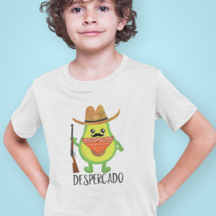 T-shirt Despercado Desperado Cowboy Funny Avocado