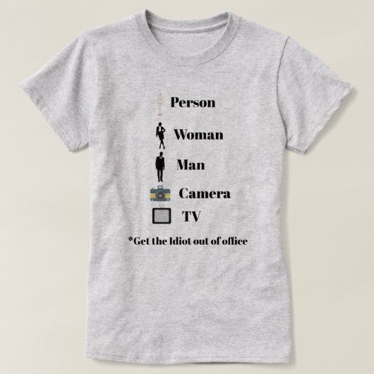 T-shirt d'essai cognitif (Design devant)