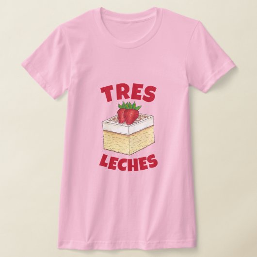 T-shirt Dessert de cuisson au gâteau Pastel de Tres (Poser)